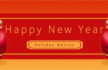 Happy New Year, holiday notice